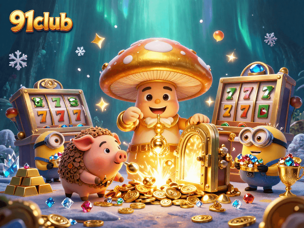 Engage in thrilling 91club experiences with vibrant colors and casino magic.