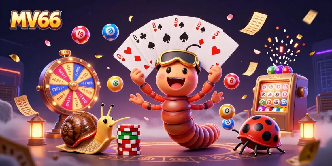 Engage in thrilling games at MV66 while enjoying vibrant lottery and gaming elements.