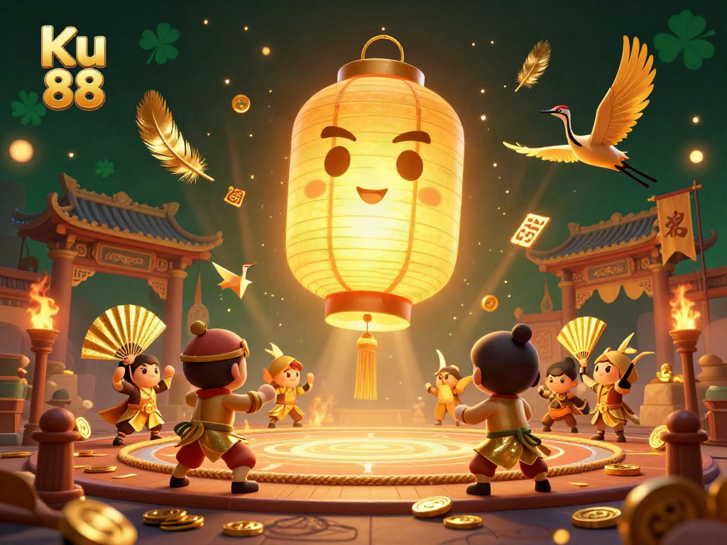 Engage in exciting gaming adventures at Ku 88 casino with vibrant characters and dynamic betting elements.