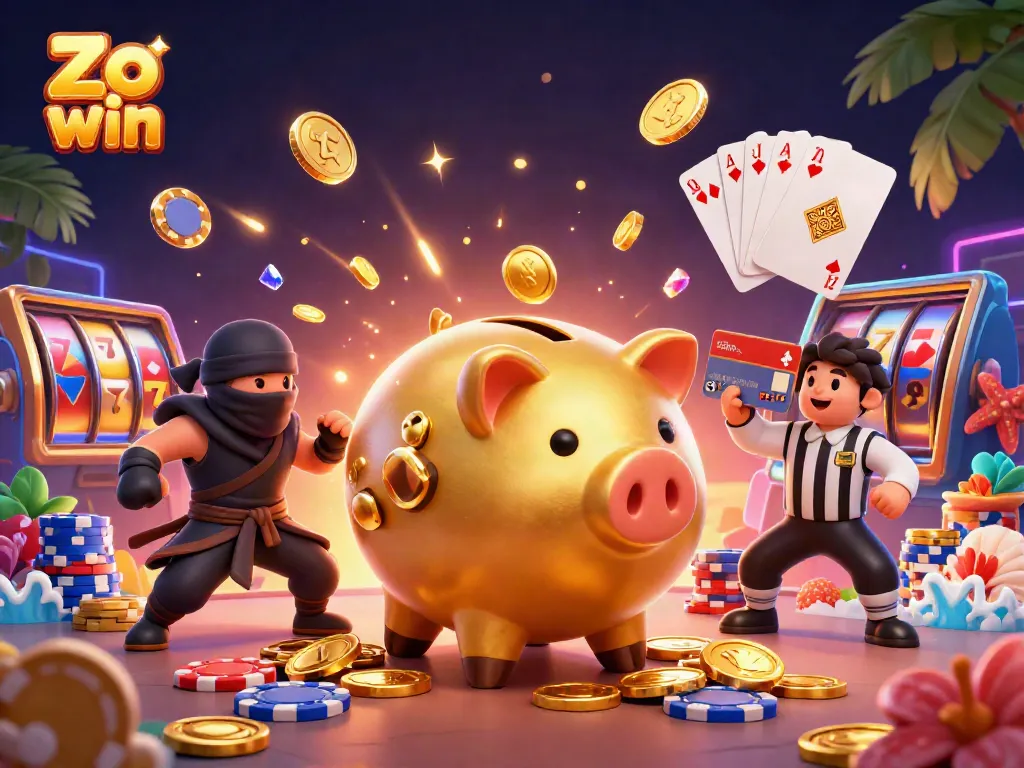 Engage with Zo win and enjoy a vibrant gaming experience filled with action-packed moments, golden coins, and winners!