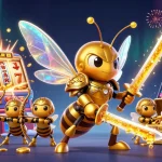 Experience thrilling gameplay at Sunwin Official with 3D cartoon characters amidst vibrant casino elements and jackpots.