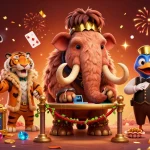 Experience thrilling gaming action with 138bet1, featuring vibrant characters and dynamic casino elements.