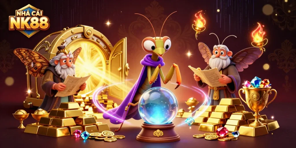 Engage with NHÀ CÁI NK88 through magical fortune-telling and dynamic casino treasures.