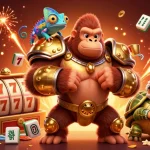 Experience thrilling slots action and vibrant play with VIPWIN in this colorful 3D casino illustration.