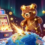 Experience captivating gameplay at 11WIN, where stars, slots, and sparks meet in a vibrant casino scene.