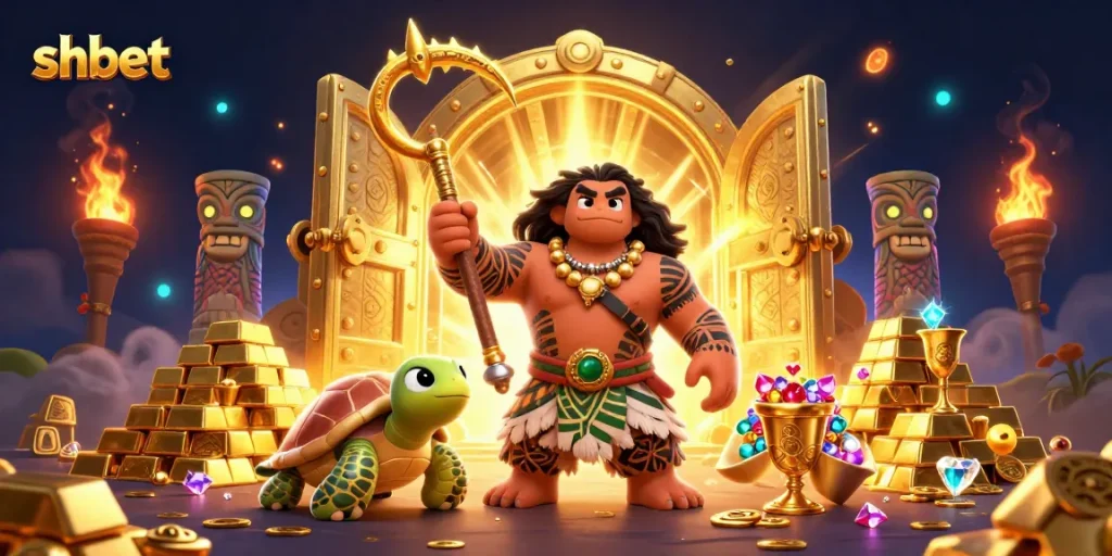 Experience the thrilling excitement of shbet online casino games with vibrant characters and bright treasures.