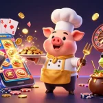 Engage with gg888's bright casino world featuring vibrant characters and immersive game elements.