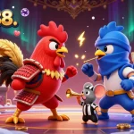 Experience the excitement of lucky88. with thrilling rooster combat in a vibrant casino setting.